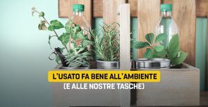 Second hand economy, è boom nel 2020: risparmiate più di 10 tonnellate di CO2