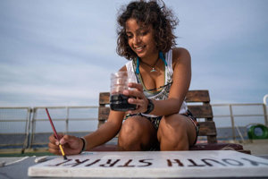 Conversazione con Shaama Sandooyea, la prima attivista a scioperare sott’acqua per il clima