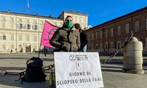 Un ragazzo di Torino è in sciopero della fame contro i cambiamenti climatici