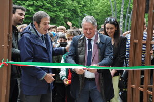 Tolentino: restituita alla città i ristrutturati giardini pubblici 