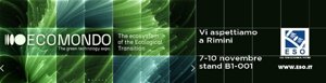 Il mondo di ESO ti aspetta a ECOMONDO, dal 7 al 10 novembre