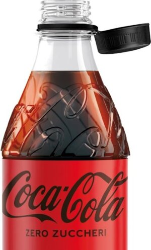 Coca-Cola: i tappi sono uniti alla bottiglia per tutti i marchi in portafoglio