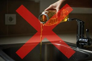 Ecco perché non dovremmo mai gettare olio e grasso nel lavandino della cucina