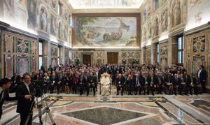 Discorso del Santo Padre Francesco all’incontro promosso dalla Fondazione su “Giustizia ambientale e cambiamenti climatici”