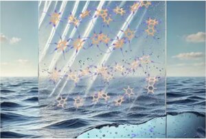 Questo materiale è duro come la plastica ma si scioglie nell'acqua del mare