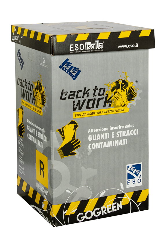 Trasporto e avvio al recupero guanti e stracci