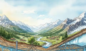 Il valore dell’acqua che non vediamo tra falde, ghiacciai e riserve invisibili