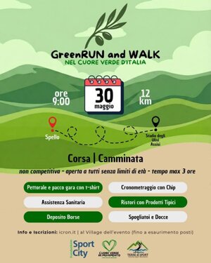 GreenRUN and WALK – nel Cuore Verde d’Italia