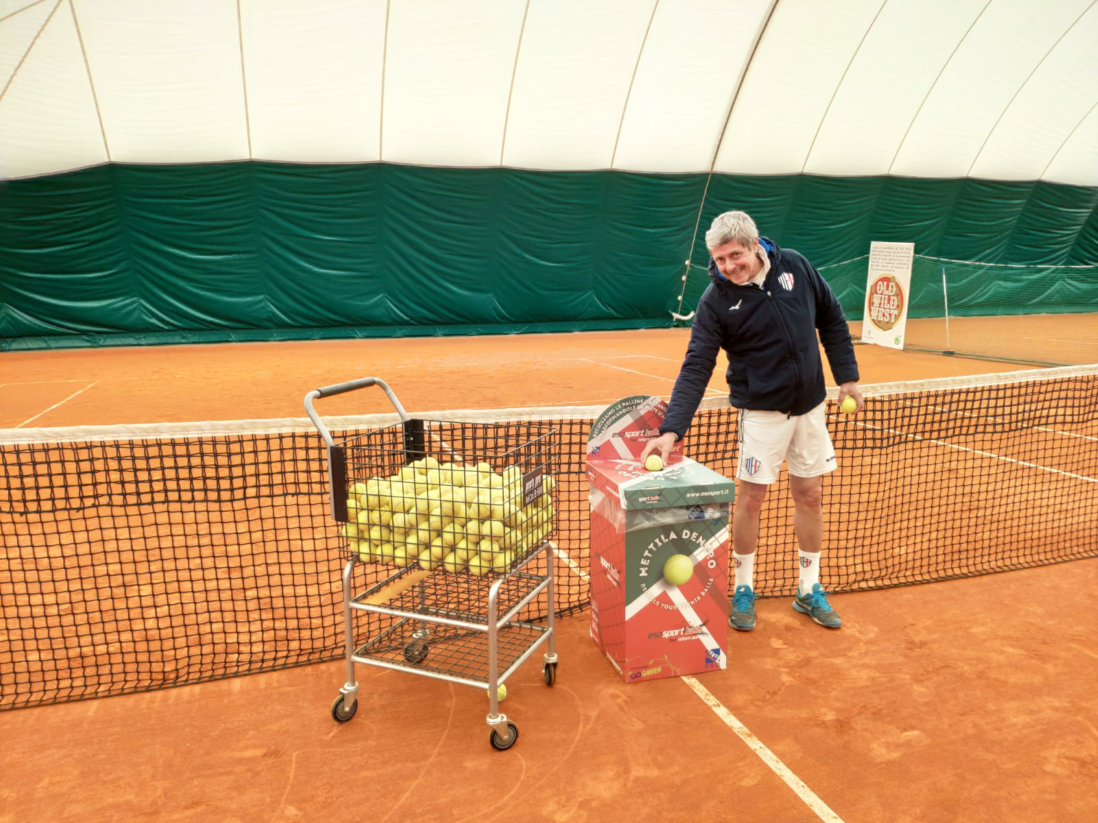 L’iniziativa esosport balls scende in campo al Tennis Club Padova