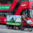 Bike economy: a Londra 600 sterline alle aziende che consegnano su cargo bike