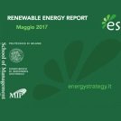 Presentato il Renewable Energy Report con i dati aggiornati al 2016.