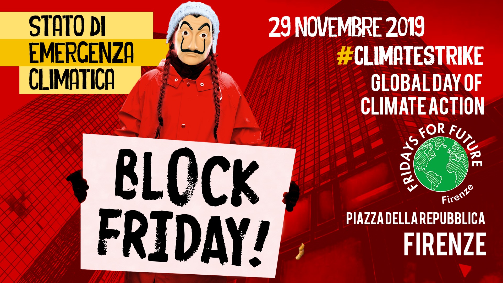 BLOCK FRIDAY, I giovani di tutto il mondo si uniscono